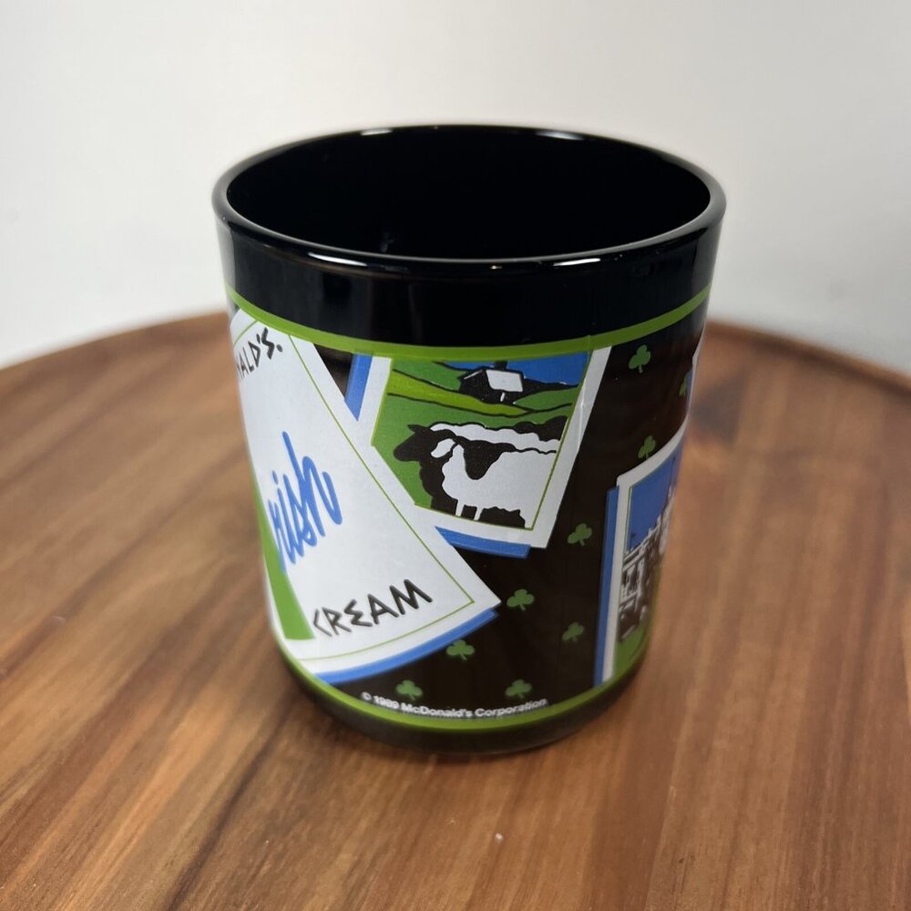 Vintage 1989 McDonald's Irish Cream Coffee Mug Made in France 50 - Picture 2 of 13